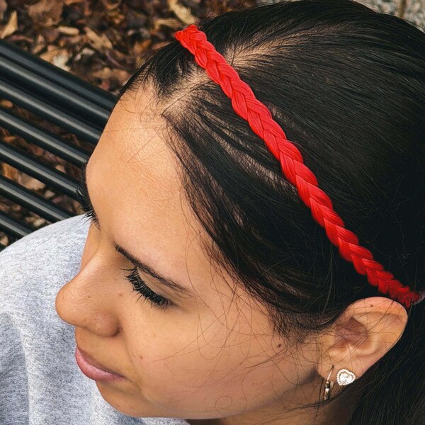 Cardinal Braided Headband